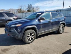 Jeep Cherokee salvage cars for sale: 2014 Jeep Cherokee Trailhawk