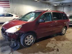 Toyota Sienna CE salvage cars for sale: 2010 Toyota Sienna CE