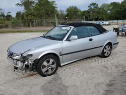 Salvage cars for sale from Copart Fort Pierce, FL: 2003 Saab 9-3 SE