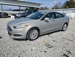 Salvage cars for sale at Memphis, TN auction: 2015 Ford Fusion SE Hybrid