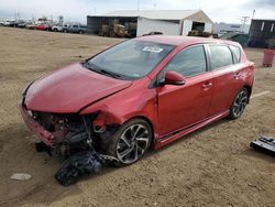 Salvage cars for sale at Brighton, CO auction: 2017 Toyota Corolla IM