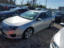 Salvage cars for sale at Bridgeton, MO auction: 2010 Ford Fusion Sport
