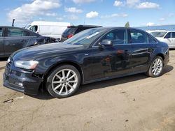 Salvage cars for sale from Copart Woodhaven, MI: 2014 Audi A4 Premium Plus