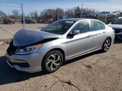 Salvage cars for sale from Copart Chalfont, PA: 2016 Honda Accord LX