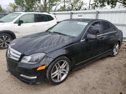 Salvage cars for sale from Copart Riverview, FL: 2013 Mercedes-Benz C 250