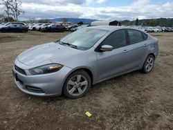 Salvage cars for sale from Copart San Martin, CA: 2015 Dodge Dart SXT