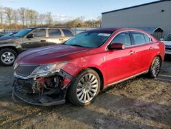 Salvage cars for sale from Copart Spartanburg, SC: 2015 Lincoln MKS