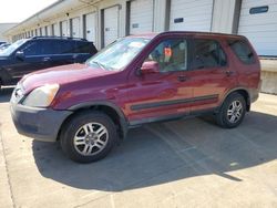 Honda CR-V EX salvage cars for sale: 2002 Honda CR-V EX