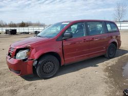Salvage cars for sale from Copart Columbia Station, OH: 2010 Dodge Grand Caravan SE