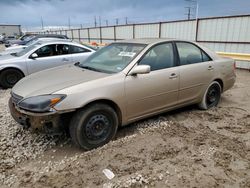 Vehiculos salvage en venta de Copart Haslet, TX: 2004 Toyota Camry LE