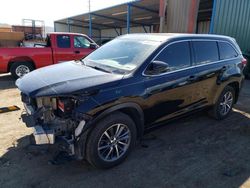 Salvage cars for sale at Colorado Springs, CO auction: 2018 Toyota Highlander SE
