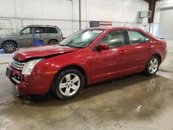 Salvage cars for sale at Avon, MN auction: 2008 Ford Fusion SE
