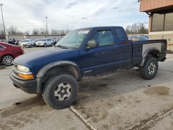 Chevrolet salvage cars for sale: 1999 Chevrolet S Truck S10