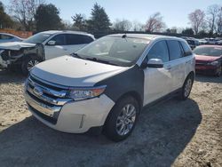 Ford Edge Limited salvage cars for sale: 2012 Ford Edge Limited