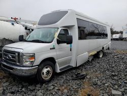Salvage trucks for sale at Albany, NY auction: 2019 Ford Econoline E450 Super Duty Cutaway Van