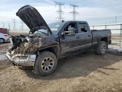 Salvage cars for sale at Elgin, IL auction: 2016 GMC Sierra K1500 SLE