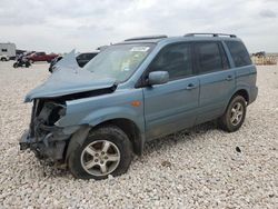Salvage cars for sale from Copart New Braunfels, TX: 2007 Honda Pilot EXL