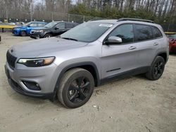 Salvage cars for sale at Waldorf, MD auction: 2021 Jeep Cherokee Latitude Plus