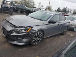 Salvage cars for sale at Woodburn, OR auction: 2019 Nissan Altima SR