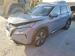 Nissan Rogue SL salvage cars for sale: 2021 Nissan Rogue SL