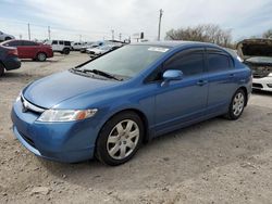 Honda salvage cars for sale: 2007 Honda Civic LX