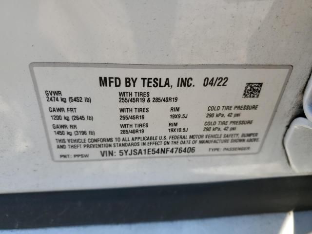 2022 Tesla Model S