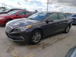 Salvage cars for sale at Grand Prairie, TX auction: 2016 Hyundai Sonata SE