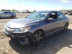 Honda salvage cars for sale: 2017 Honda Accord Sport