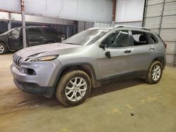 Salvage SUVs for sale at auction: 2015 Jeep Cherokee Latitude
