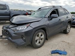 Salvage cars for sale at San Antonio, TX auction: 2021 Toyota Rav4 XLE