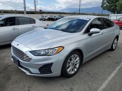 Salvage cars for sale from Copart Rancho Cucamonga, CA: 2019 Ford Fusion SE