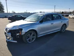 Vehiculos salvage en venta de Copart Ham Lake, MN: 2014 Volkswagen Passat SE