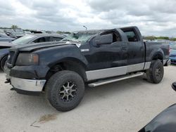 Salvage cars for sale from Copart San Antonio, TX: 2005 Ford F150 Supercrew