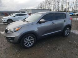 KIA Sportage salvage cars for sale: 2016 KIA Sportage LX