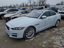 Salvage cars for sale at Bridgeton, MO auction: 2017 Jaguar XE First Edition