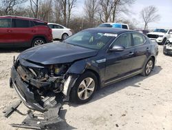 Salvage cars for sale at Cicero, IN auction: 2014 KIA Optima Hybrid