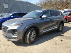 Salvage cars for sale at West Mifflin, PA auction: 2019 Hyundai Santa FE SEL