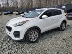 Salvage cars for sale at Waldorf, MD auction: 2017 KIA Sportage LX