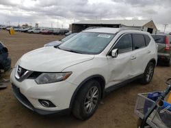 Salvage cars for sale from Copart Brighton, CO: 2014 Nissan Rogue S