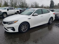 Salvage cars for sale at Portland, OR auction: 2020 KIA Optima LX