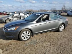 Salvage cars for sale from Copart Davison, MI: 2009 Honda Accord EXL