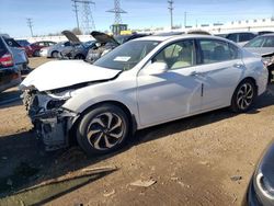 Salvage cars for sale from Copart Elgin, IL: 2016 Honda Accord EXL