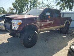 Salvage cars for sale from Copart Riverview, FL: 2012 Ford F250 Super Duty