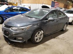 Salvage cars for sale from Copart Anchorage, AK: 2017 Chevrolet Cruze LT