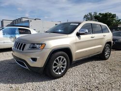 Jeep salvage cars for sale: 2015 Jeep Grand Cherokee Limited