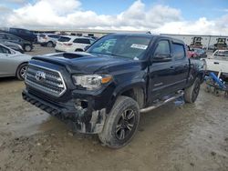 Toyota Tacoma salvage cars for sale: 2017 Toyota Tacoma Double Cab