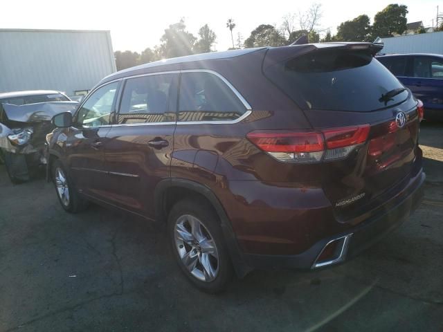 2018 Toyota Highlander Hybrid Limited