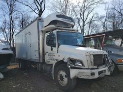 Salvage trucks for sale at New Britain, CT auction: 2013 Hino 258 268