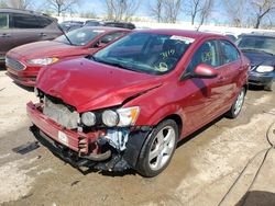 Salvage cars for sale at Bridgeton, MO auction: 2014 Chevrolet Sonic LTZ