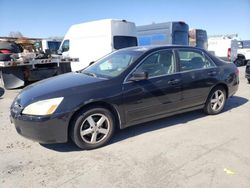 Salvage cars for sale from Copart Hayward, CA: 2005 Honda Accord EX